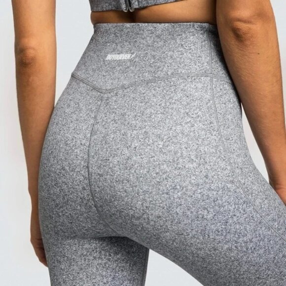 DOYOUEVEN Marl Grey High Rise Excel Leggings - Picture 3 of 9